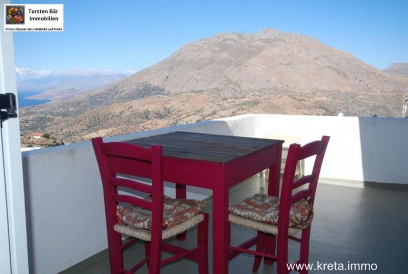 Sakturia Kreta, Saktouria, hübsches Steinhaus mit Garten und Terrasse mit Meer- und Bergblick Haus kaufen